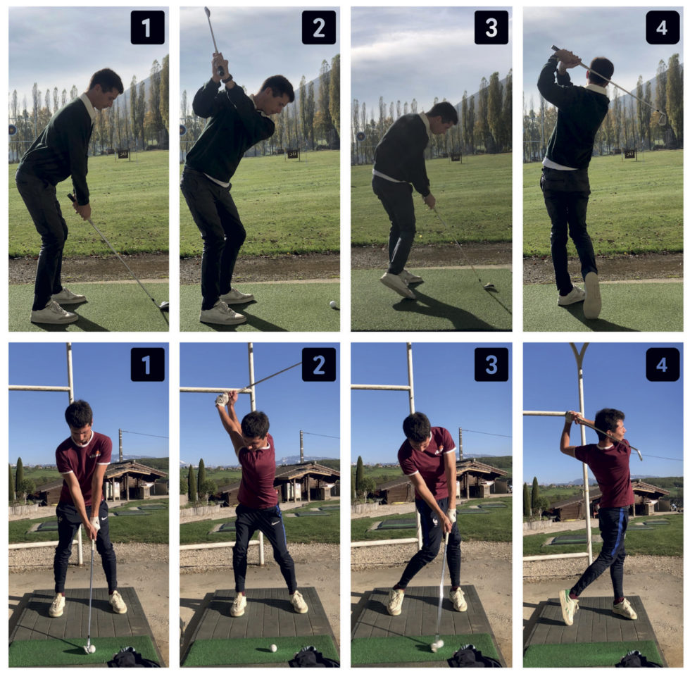 La vision du swing Golf de Mornex